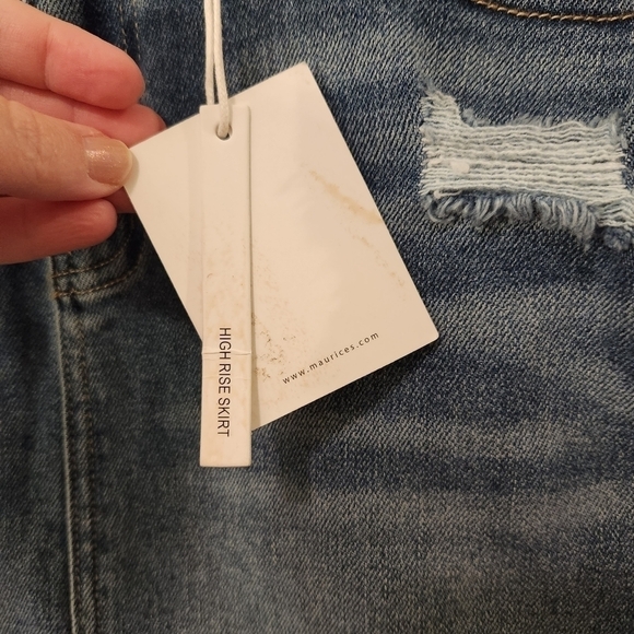 KanCan Size 26 Denim Mini Skirt NWT - Picture 4 of 10